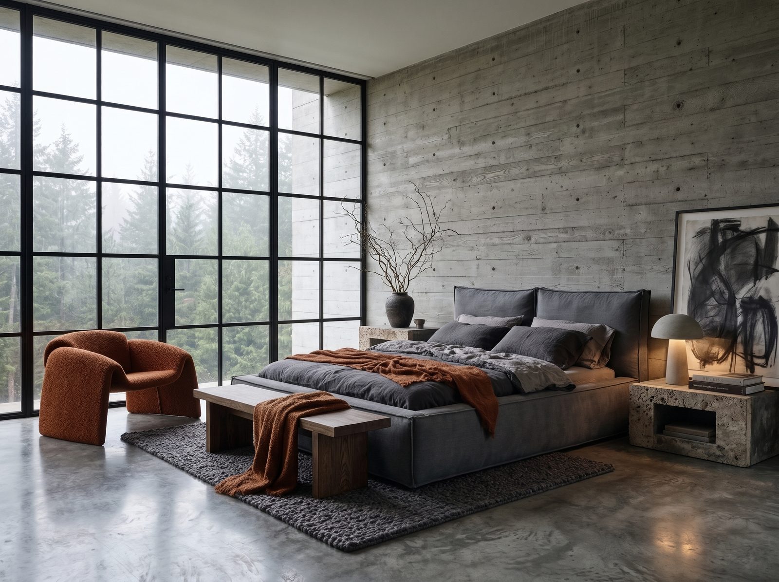 COZY bed – REFINED BRUTALISM